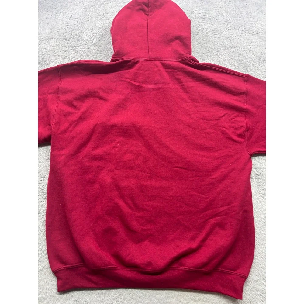 San Francisco 49ers NFL Mens Red Graphic Pullover Hoodie Sweatshirt‎ Large NEW